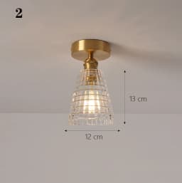 Modern Pendant Ceiling Lamp with Glass Shade for Kitchen Aisle Balcony Bedroom Home Art Deco Led Ceiling Lights Fixtures E27
