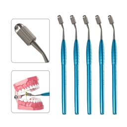 1-20Pcs Dental Endodontic Endo File Holder K-Files Handle Hand UseStainless Steel Root Canal Tool Ergonomic Grip Autoclavable