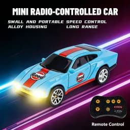 2026 Upgraded RC Car 1:64 Mini Alloy RC Drift Car Easy to Carry, 60mins Life. Exquisite Gift Box An Ideal Toy Gift for Children