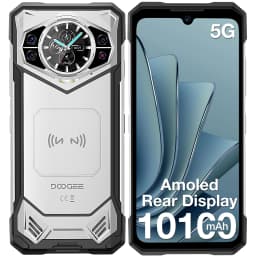 DOOGEE S200 Rugged Phone 48GB + 256GB Dimensity 7050 6.72" 120Hz Display 100MP Camera 10100mAh Battery NFC Android 16 Smartphone
