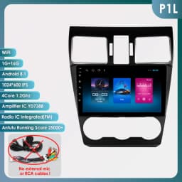 2din Auto Android Radio for Subaru Impreza WRX STI Forester 2016 XV Crosstek 2018 Car Radio Multimedia Video Player GPS Audio