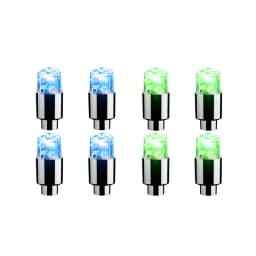 2/4/8Pcs Tire Valve Cap Lights Durable Tire Lights For Car Air Valve Caps With Lights For Motorcycles Bicycles Electric Vehicles