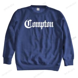 Man crew neck hoodie Compton California GOTHIC Eazy E NWA Dr Dre Rechte Outta COMPTON Cool Fashion hoody Slim Fit O-hals Top