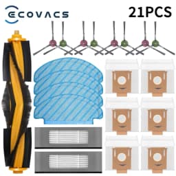 ECOVACS Deebot T8 AIVI T9 AIVI N8 Pro AIVI N9 N10 N10 Plus Accessories Main brush, side brush, filter, dust bag,Hepa Filter