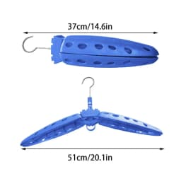 Foldable Wetsuit Hanger Diving Surf Quick Dry Wetsuit Jumpsuit Folding Hanger Fast Dry Folding Vented Hanger 