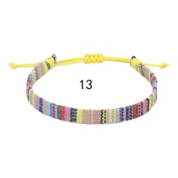Woven Ethnic Nepal Bracelet Boho Women Men Fabric Thread Rope Hand Wrist Strap Weave Braid Wristband Luck Friendship Knot Bangle