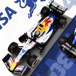 Bburago 1:43 F1 Car Model VCARB 03 2026 #30 Liam Lawson #41 Arvid Lindblad Diecast Alloy Toys For F1 Gifts