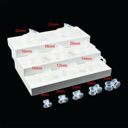 1Pair Thin Style Silicone Flexible Double Flared Flesh Ear Tunnel Plugs Gauge Expander Stretchers Piercing Jewelry 3-25mm