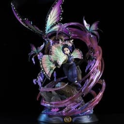 36cm Animation Ghost Blade Gk 1/6 Insect Column Butterfly Bear Character Model Hand-Made Fighting Form Ornaments Toy Gift