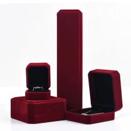 Wine Red Jewelry Packaging Necklace Packaging Organizer Ring Box Bulk Gift Box Earring Holder Gift Box Necklace Organizer 2025