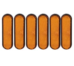 Motorcycle Bike Universal Safe Self-adhesive Reflector Warning Device strips Car Front Rear Warning Outdoor Cycling Accessories