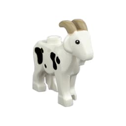 MOC City Animal Building Block Figures Goat Sheep Dog Lion Panda Cheetah Parrot DIY Farm Street View Accessories Bricks Toy Gift