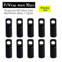 Deemount 2 in 1 Presta Caps F/V Valve Core Overhaul Install Tool CNC Anodized Alloy Light Weight Bicycle Valve Nipple 10/4/2PCS