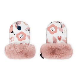 Stroller Gloves 1 Pair Winter Windproof Warm Cute Bear Brown Style Universal Prams Gloves Waterproof Baby Stroller Accessories