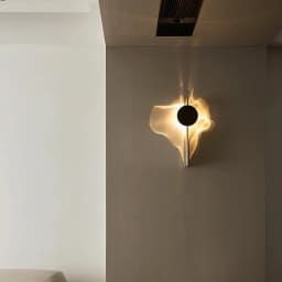 Creative Art Ripple Wall Lamp Minimalist LED Wall Sconce Bedroom Bedside BackgroundAisle Porch Corridor Atmosphere Wall Light