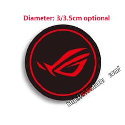 Fan Logo Sticker Graphics Card Computer Host Chassis Laptop Hall of Fame Player Country ROG