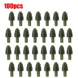 Quick Change Fishing Line Connector Beads, PVC Material, Secure Snap-in Method Feeder Connectors for Fishing Accessories