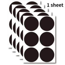 1Sheet Black Blackboard Sticker PVC Erasable Chalkboard Sticker Comestic Cream Box Labels Home Kitchen Spice Jars Multiple Tags