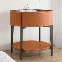Unique Design Bedside Table Modern Aesthetic Italian Luxury Style Nightstands Drawers Storage Mesita De Noche Bedroom Furniture