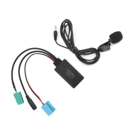 6Pin Bluetooth Audio Cable Car Stereo AUX‑IN Adapter with Microphone Fit for Renault Clio/Espace/Megane