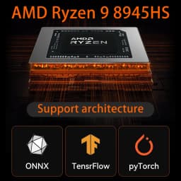 MOREFINE Mini Pc Gamer CPU Ryzen 9 8945HS AMD R7 8845HS R7-8745HS R5-8645HS 2.5G LAN Windows11PRO Desktop Computador Gaming PC