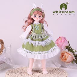 1/6 Bjd Doll Starry Blue Eyes 30CM 23 Movable Jointed Dolls Fashion Dress DIY Toy Dolls with Shoes for Children Birthday Gifts