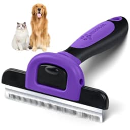Pet Grooming Brush, Deshedding Tool for Dogs and Cats, Effectively Reduces Shedding by up to 95% for Pet