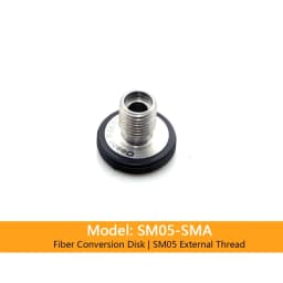 SMA Fiber Optic Adapter Plate Jumper Connector Adapter SMA Socket Flange SM1 Threaded Disc Coupling Cage Type Oeabt