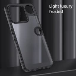 Fundu For Nothing Phone 3 чехол ELVEV Magnetic Crystal Matte PC TransparentTPU Anti-fingerprint Cover nothingフォン3 ケース
