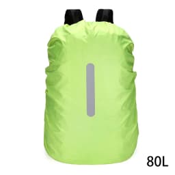 KoKossi 20L-80L Backpack Rain Cover Outdoor Hiking Camping Waterproof Bag Cover Dustproof Cover Lightweight Durable Reflective