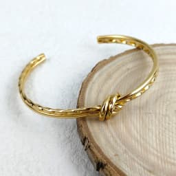 Women's Bangles Twisted Wrap Knot Bracelet Punk Stainless Steel Jewelry for Men Women Wrist Cuff Bracelets Bangle Accessories
