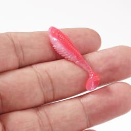 SUNMILE 20pcs Fishing Soft Bait Worm Artificial Baits 3.6cm/0.8g Rock Fishing Wobblers Leurre Souple Lure Perch Trout Bass Lures