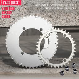 PASS QUEST X110BCD 2X AXS 12s Sprocket AERO Road Bike Gravel Bike