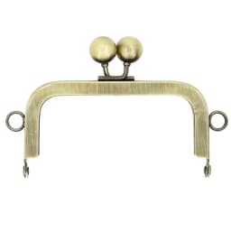 10.5cm Square Screw No Hole Purse Frame DIY Kiss Lock Bag Coin purse Hardware Accessories