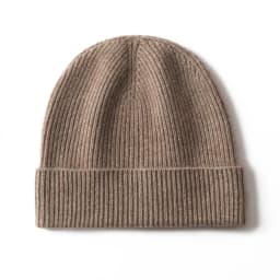 MERRILAMB Natural Cashmere Hat For Men Winter Soft Warm Outdoor Casual Knitted Beanie Hat Autumn Solid Color Ribbed Caps