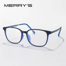 MERRYS DESIGN Men Pure Titanium Ultra-Light And Comfortable Unisex Eyeglasses Frame Women TR90 Eyewear Glasses Frame S2840