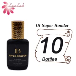 15ml IB SUPER BONDER Fixing Agent for Eyelash Extensions Primer Cure Adhesive Bonding Eyelash Grafting Transparent Curing Liquid