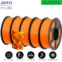 JAYO PLA Plus 3D Printer Filament 5 Rolls Filament PLA PLUS 23 Colors 1.75mm FDM 3D Printer Materials Support Free Combination