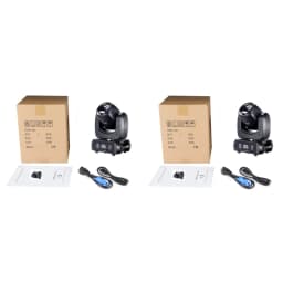 Moving Head Stage Light 120W LED With Sound Activated DMX512 Control Professional DJ Spotlight For Disco Events Church Show Bar