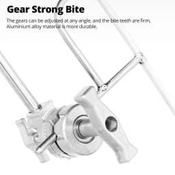 Heavy Duty Grip Head 1.6cm 16mm C Stand Mounting Adapter Metal Holder Photography for Light Stand Extension Boom Arm Reflector