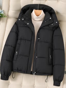Women's Winter Cotton Jacket 2026 New down Cotton Coat Thickened Large Size Short Hooded Warm Popular Cotton Padded Coat