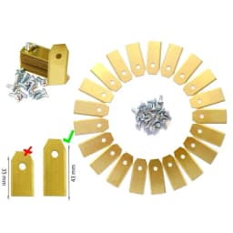 Get Perfect Cutting Results And Long Lasting Performance With These 43mm Stainless Steel Blades For Robotic Lawn Mowers