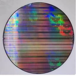 6 inch 12 Inch 8-inch Silicon Wafer, Round Lithography Wafer Semiconductor Exhibition Display, Integrated Circuit