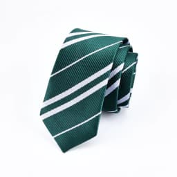 4colors Tie Magic School Business Narrow Striped Tie Halloween Cosplay Necktie Access Themed Party Costume Props 145cm Boy Girl