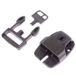 4PCS Spa Hot Tub Cover Broken Latch Repair Kit Clip Lock Plastic 26mm For 1inch Wide Straps With Key And Hardware