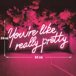 60cm Wedding Neon Led Sign Large Size Neon LED Sign Wedding Decor Room Neon Lights Birthday Party Decor Wall Hanging Sign