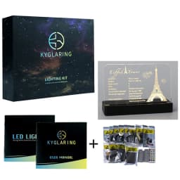 LED Lighting Kit For Creator Expert 10307 LEGO Eiffel Tower Led Light Set Kit Buildings Toys Set (Not Included Building Blocks)