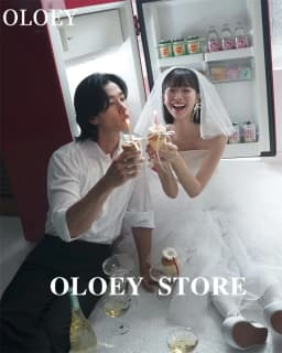 OLOEY 2PCS White Ruffles Tulle Wedding Dresses Two Pieces Korea Photo shoot Tulle Princess Bridal Gowns Customized Mariage