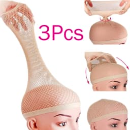 High Quality New Stretchable Elastic Hairnets Fashion Mesh Weaving Wigs Cap For Women Making Wig Tools