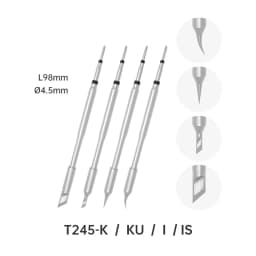 T90 T80 T80P Tip Soldering Iron Tip T12 Soldering Station Tip Kits T245 Lead Free Heating Core Welding Tools T210-I KU K IS Tip
